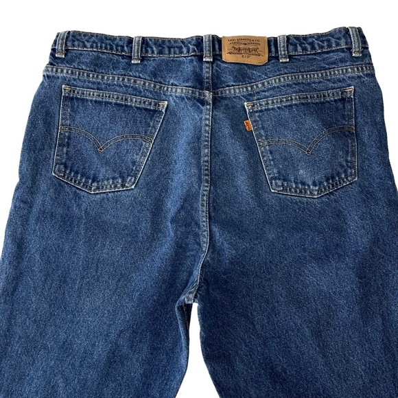 Levi's Vintage 619 Orange Tab Made in Canada 100% Cotton - Picture 6 of 9